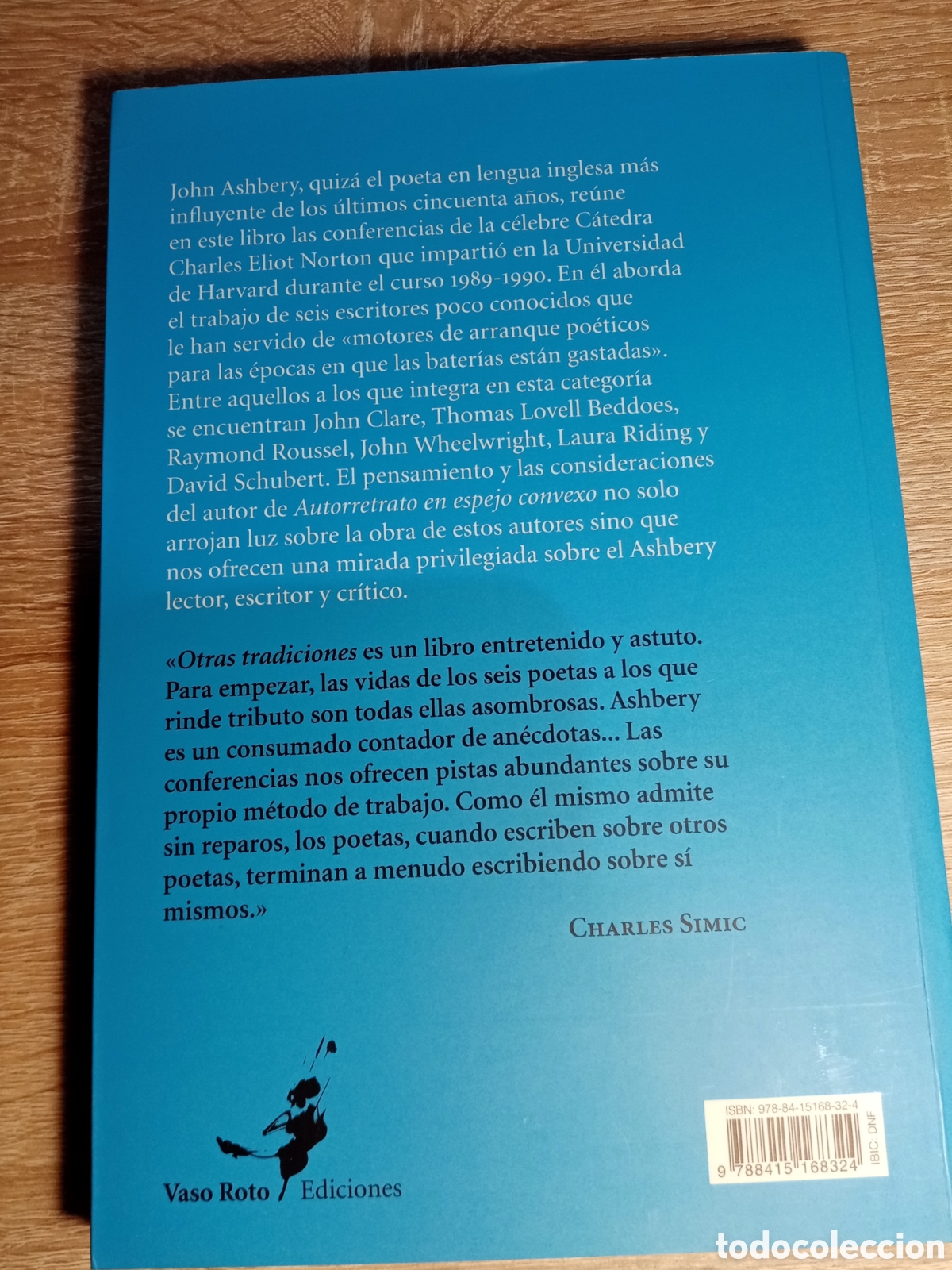 Libros: JOHN ASHBERY, OTRAS TRADICIONES - Foto 2