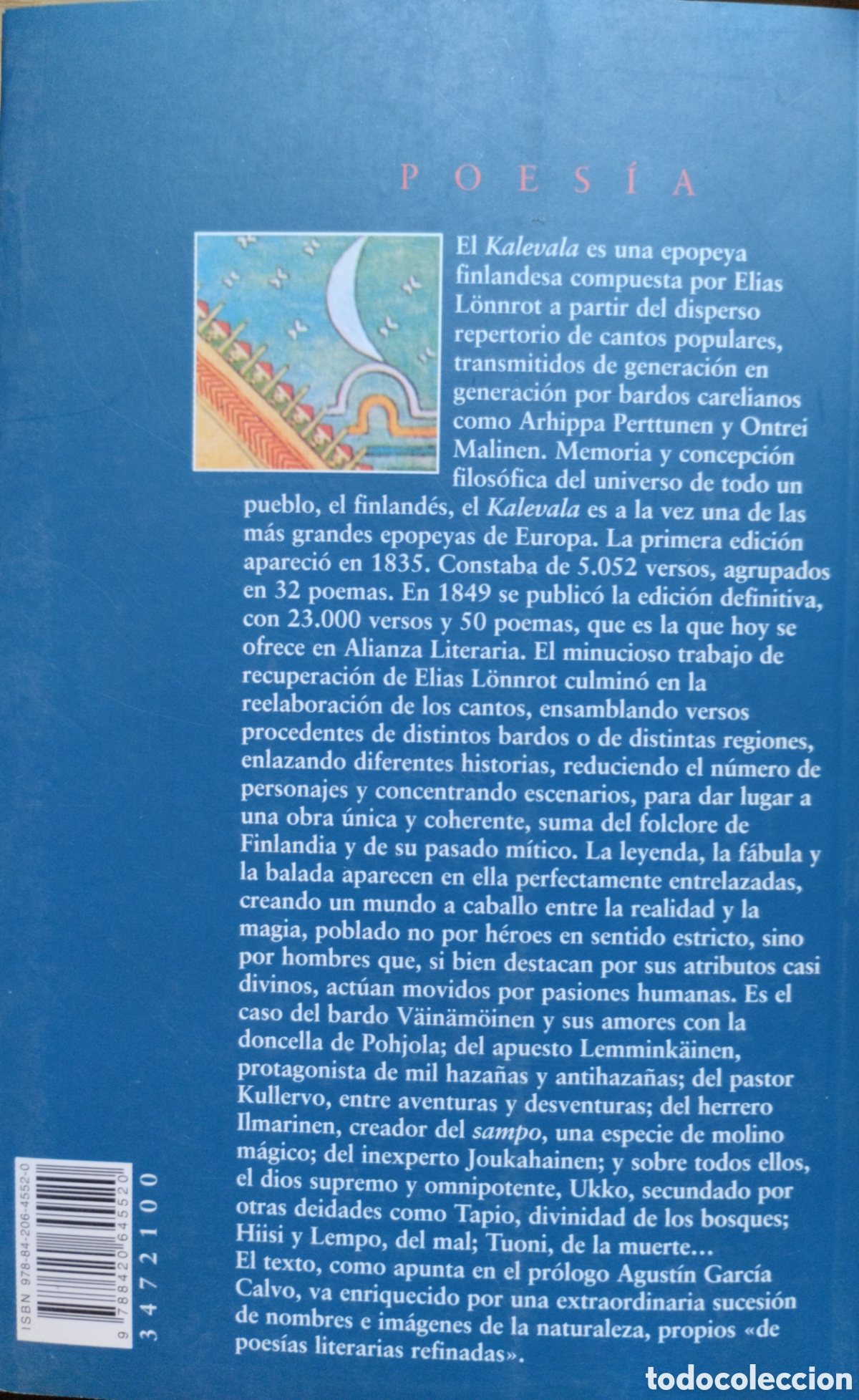 Libros: Kalevala. El&iacute;as L&ouml;nnrot - Foto 2