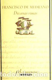 Libros: DIVERSAS RIMAS - FRANCISCO DE MEDRANO - Foto 1