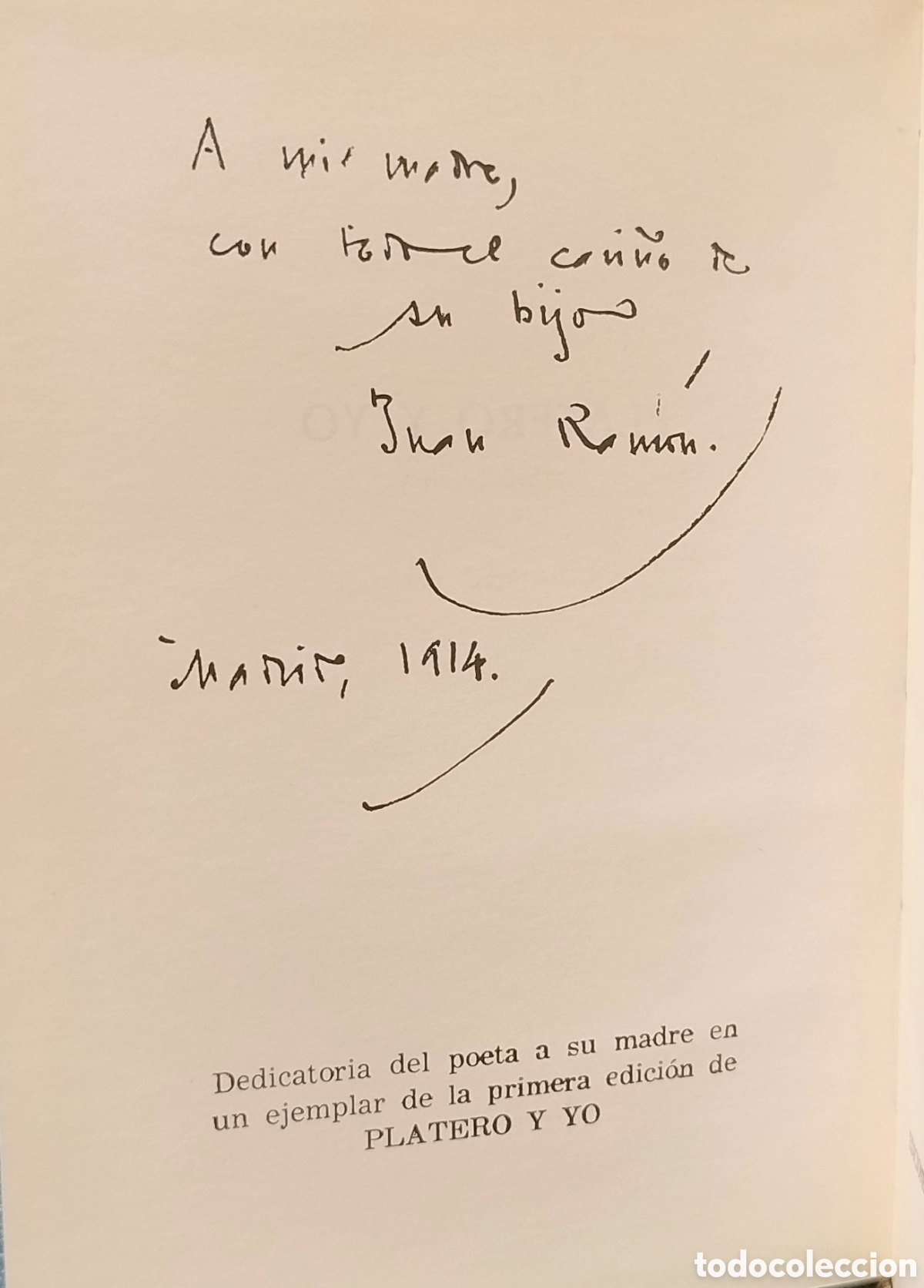 Libros: PLATERO Y YO. FACS&Iacute;MIL - Foto 2