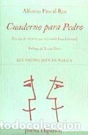 Libros: Cuaderno para Pedro - Alfonso Pascal Ros - Foto 1