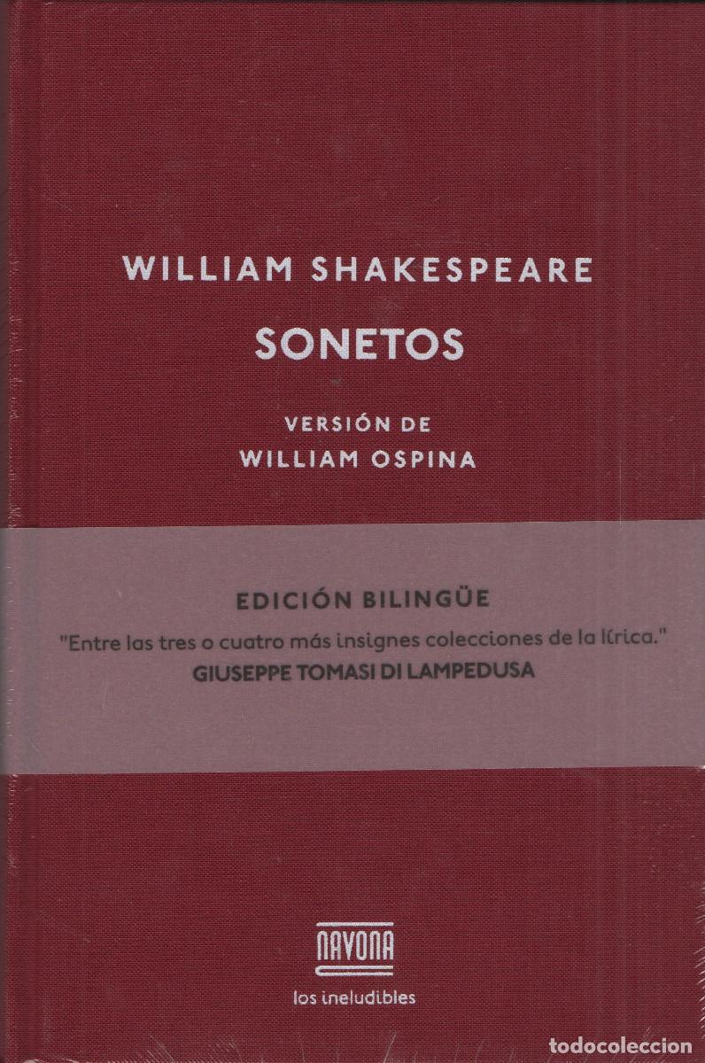Libros: Sonetos. William Shakespeare. Navona. 2016. - Foto 1