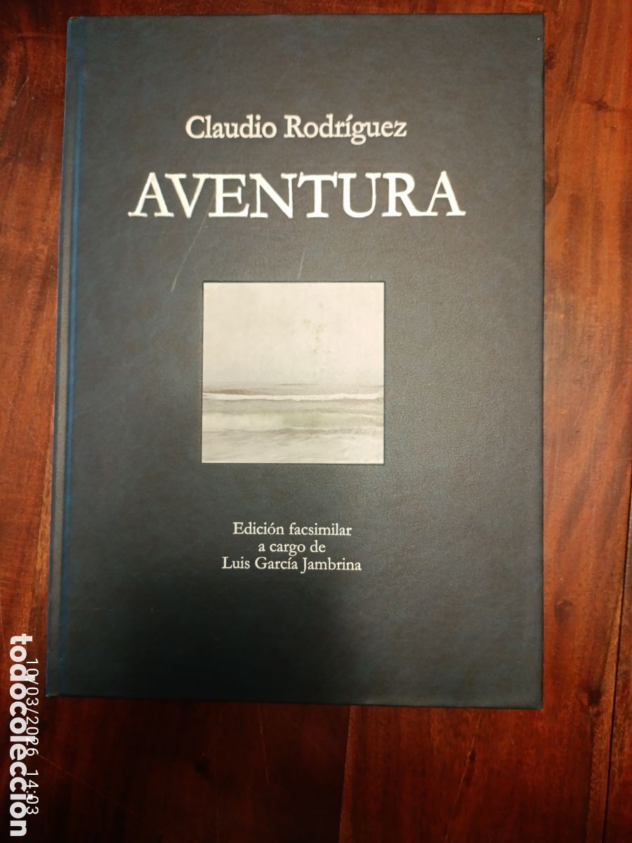 Libros: Aventura. Claudio Rodr&iacute;guez. - Foto 1
