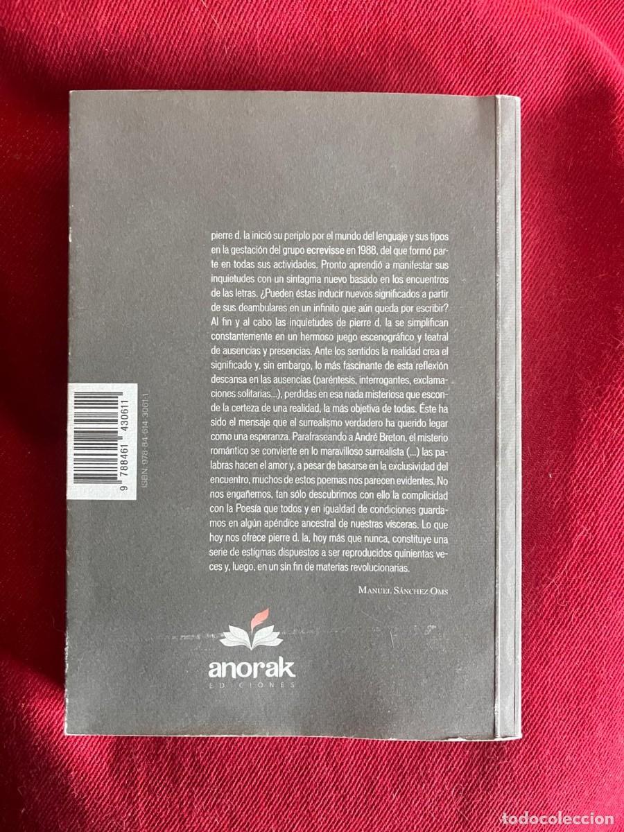 Libros: HACIA EL INTERIOR / PIERRE D. LA / ANORAK EDICIONES - Foto 2