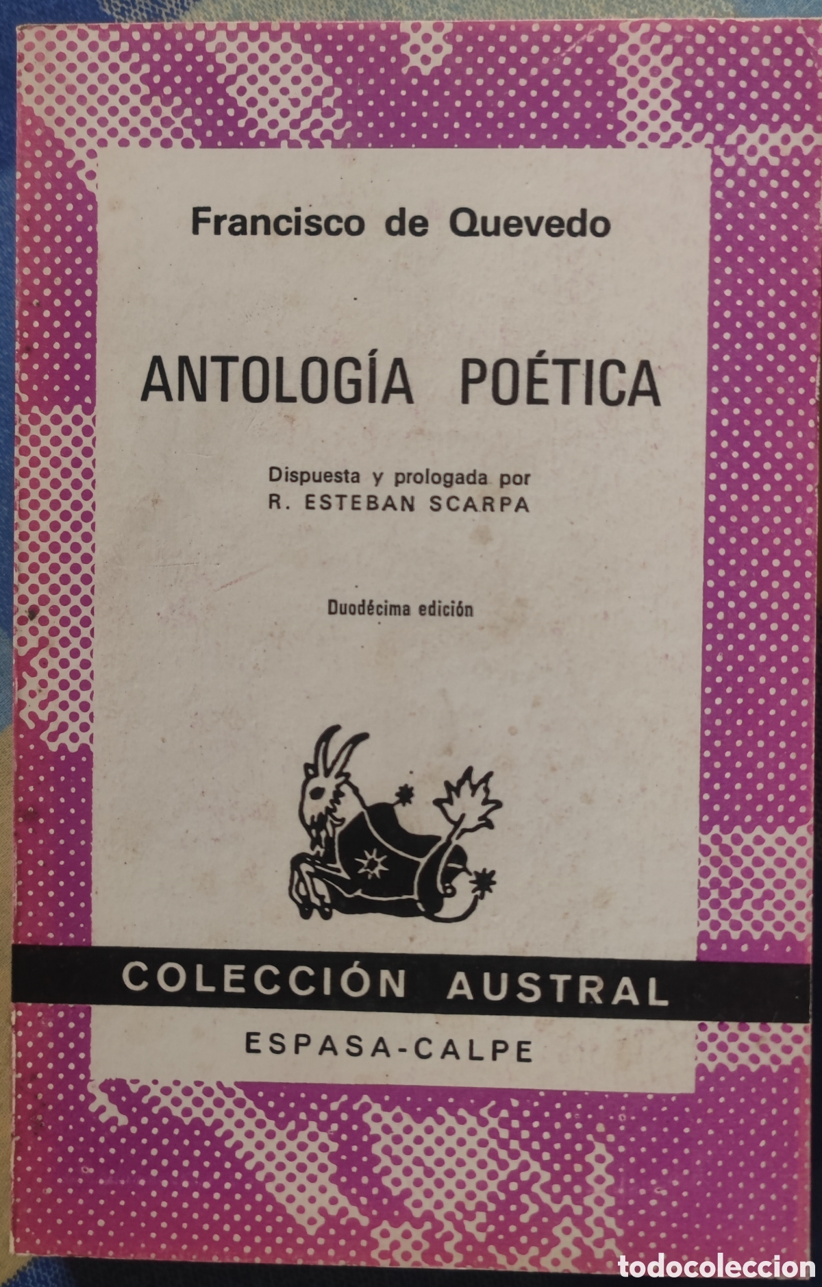 Libros: Francisco de Quevedo. Antolog&iacute;a po&eacute;tica