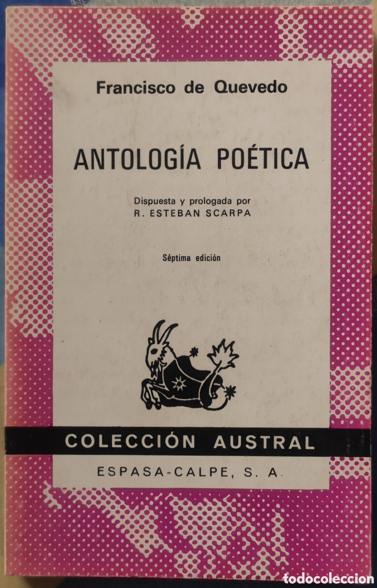 Libros: Francisco de Quevedo. Antolog&iacute;a po&eacute;tica