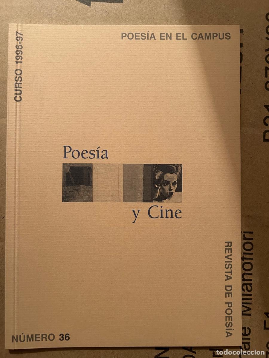 Libros: Poes&iacute;a en el campus. Poes&iacute;a y Cine