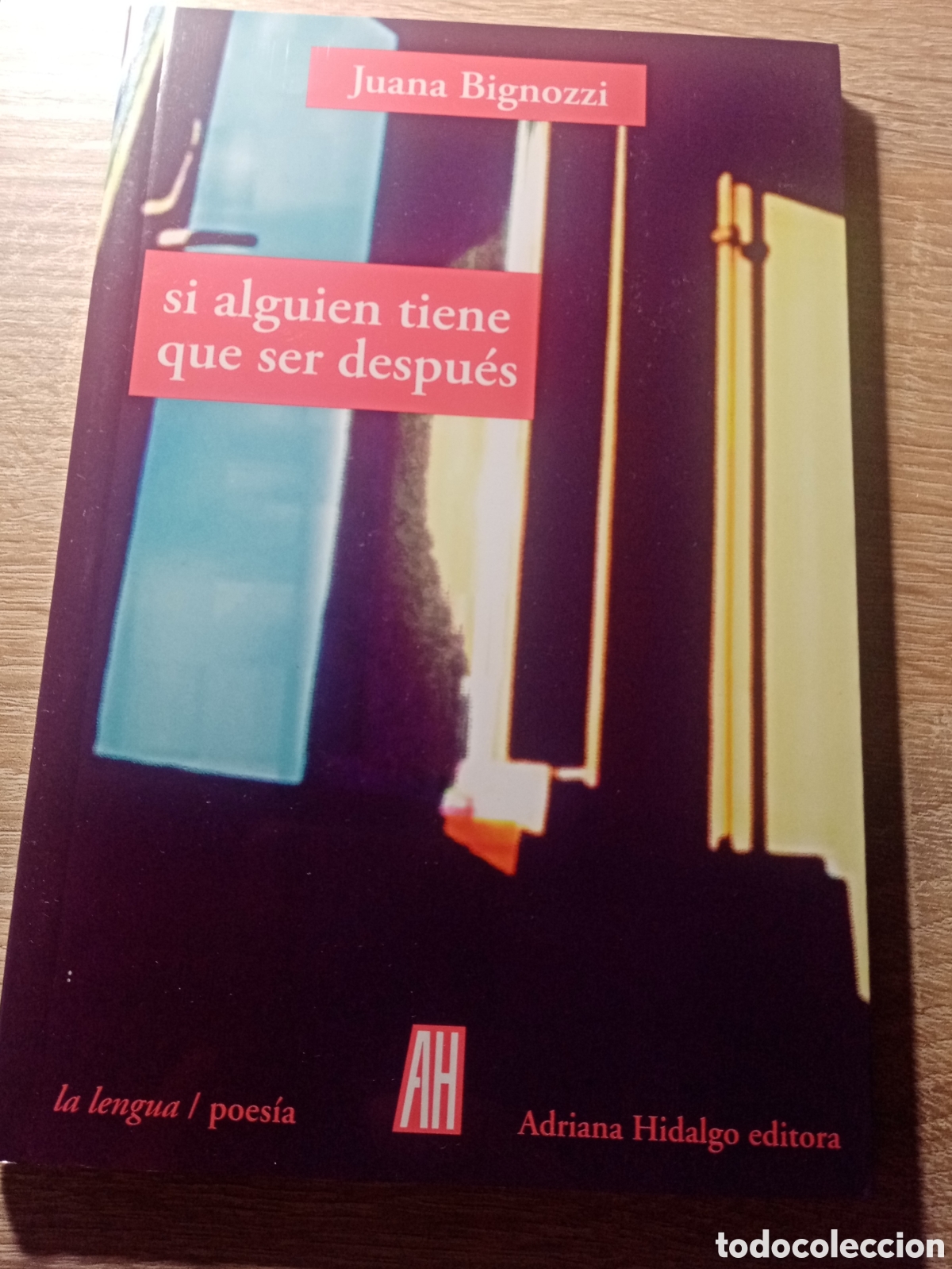 Libros: JUANA BIGNOZZI, SI ALGUIEN TIENE QUE SER DESPU&Eacute;S, POES&Iacute;A