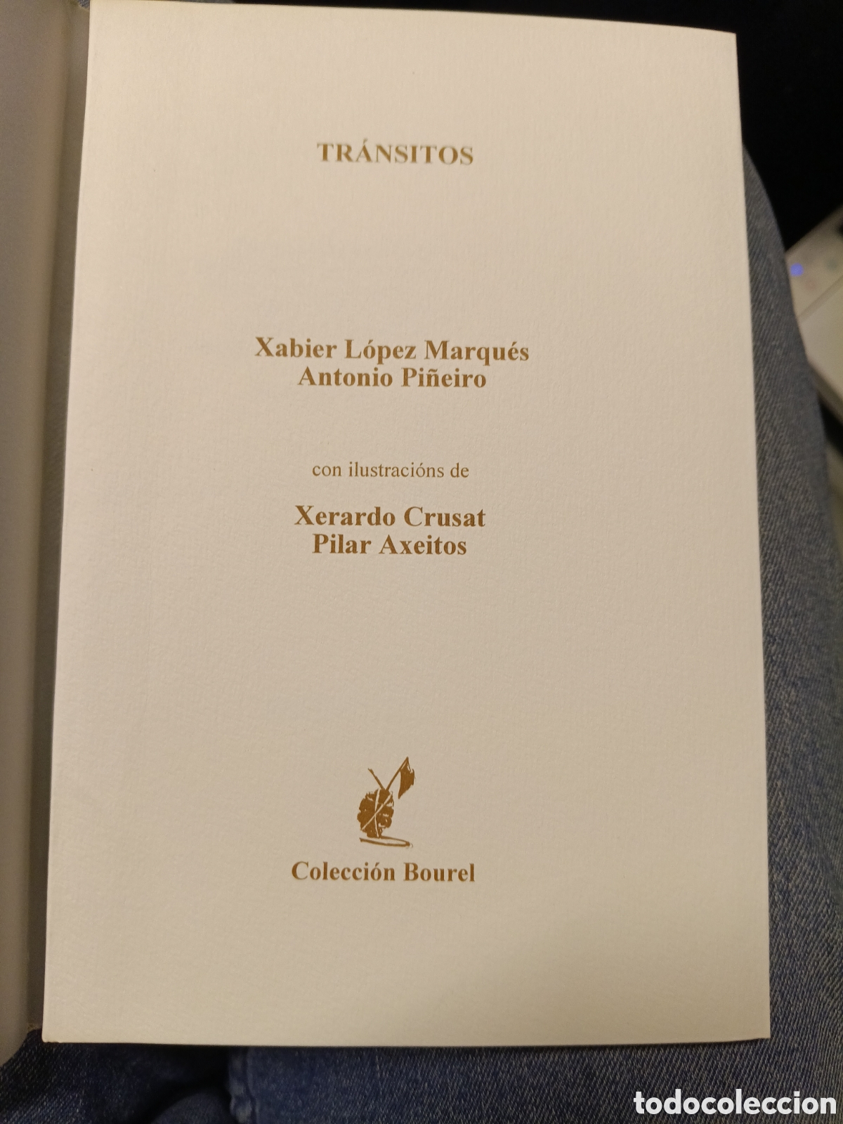 Libros: Tr&aacute;nsitos de la colecci&oacute;n Bourel 2