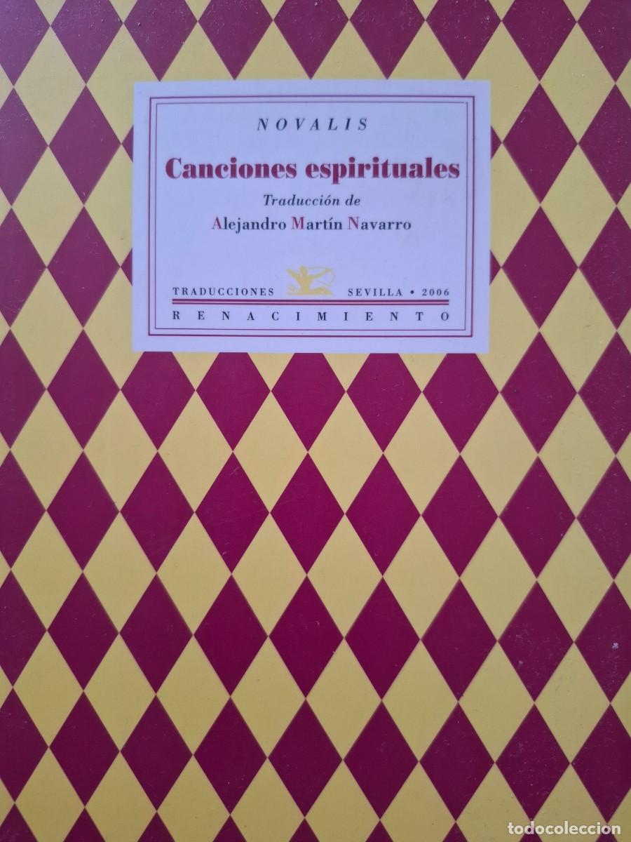 Libros: canciones espirituales Novalis