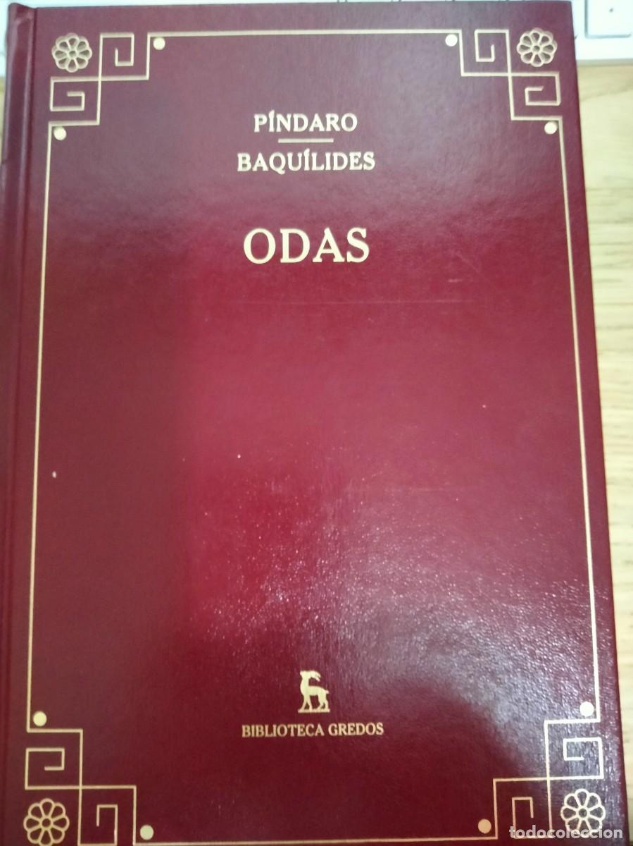 Libros: Pindaro y Baqu&iacute;lides. Odas. Historia de Grecia. Ol&iacute;mpicas, p&iacute;ticas, nemeas, &iacute;stimcas, epinicios