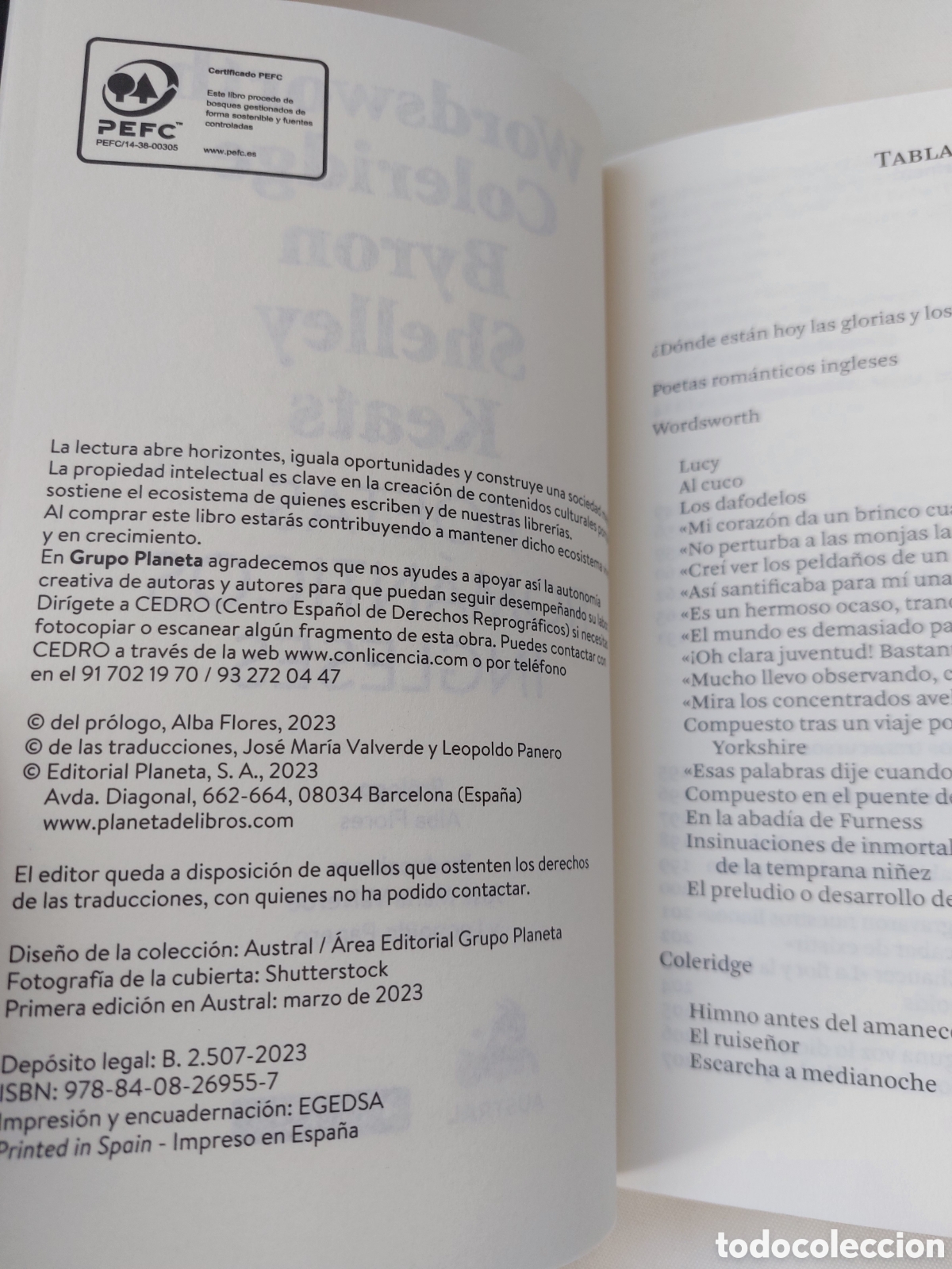 Libros: Poetas rom&aacute;nticos ingleses - Foto 2