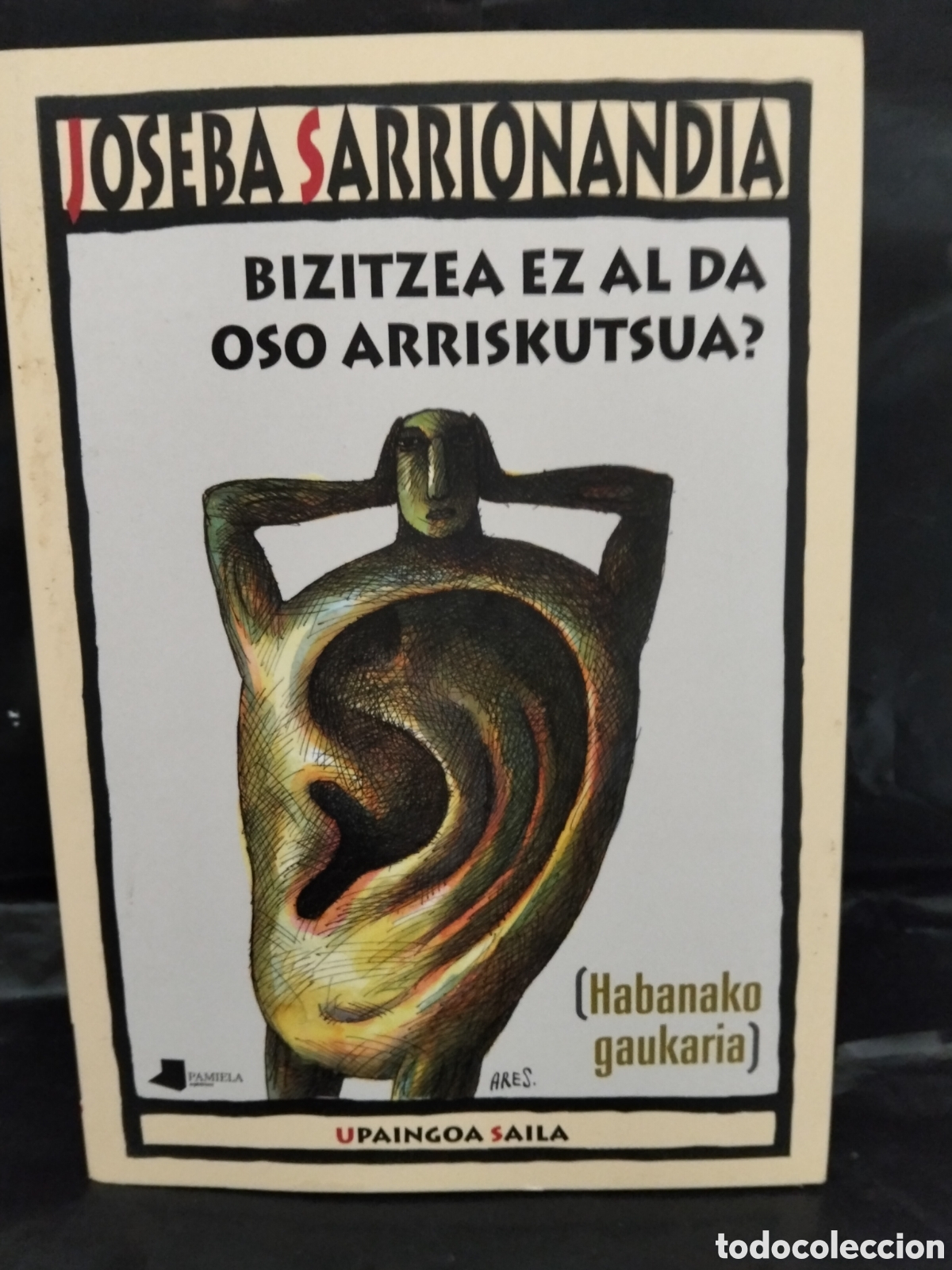 Libros: JOSEBA SARRIONANDIA. BIZITZEA EZ AL DA OSO ARRISKUTSUA? .PAMIELA