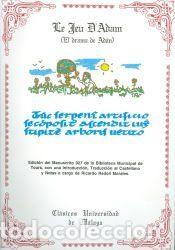 Libros: Le jeu dAdam - An&oacute;nimo