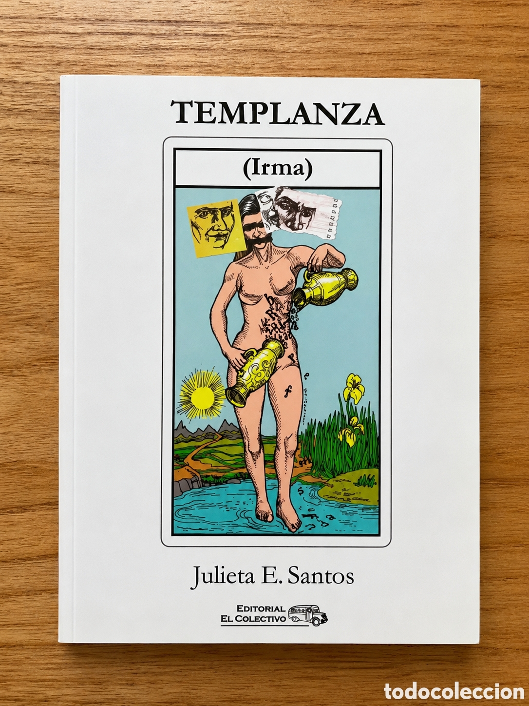 Libros: Julieta E. Santos &mdash; Templanza (Irma). Editorial El Colectivo &ndash; LMD
