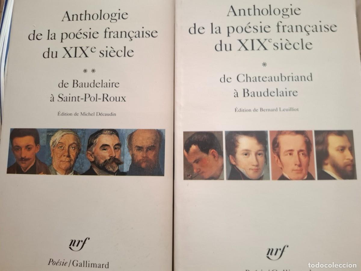 Libros: anthologie de la po&eacute;sie francaise du XIX&ordm; si&egrave;cle vv aa ed Michel D&eacute;caudin 2 tomos