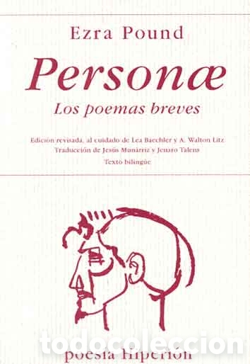 Libros: PERSONAE, EZRA POUND, POES&Iacute;A