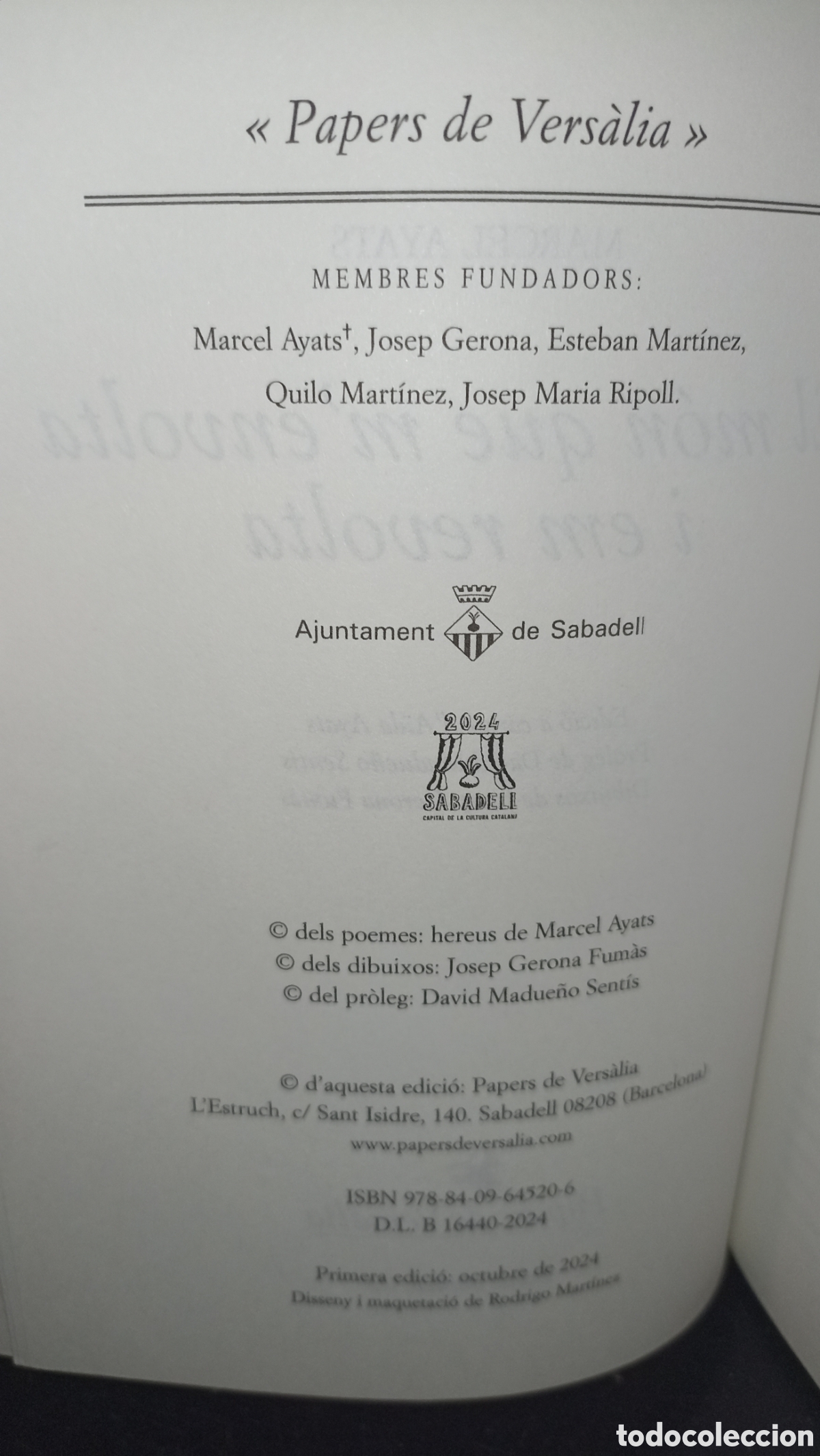 Libros: Marcel AyatsT&iacute;tulo: El m&oacute;n que menvolta i em revolta .. como nuevo - Foto 3