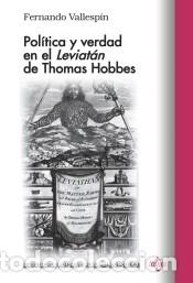 Libros: Pol&iacute;tica y verdad en el Leviatan de Thomas Hobbes - Vallesp&iacute;n O&ntilde;a, Fernando