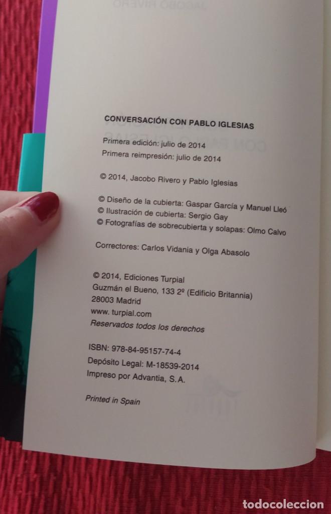Libros: Libro conversaci&oacute;n con Pablo Iglesias - Foto 8