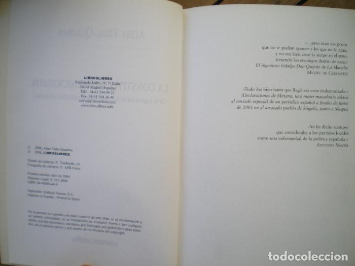 Libros: LA CONSTITUCION TRAICIONADA, ALEIX VIDAL-QUADRAS - Foto 4