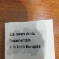Libros: ELS MEUS DRETS FONAMENTALS A LA UNIO EUROPEA