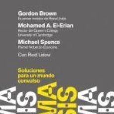 Libros: PERMACRISIS - SPENCE, MICHAEL; EL- ERIAN, MOHAMED A; BROWN, GORDON