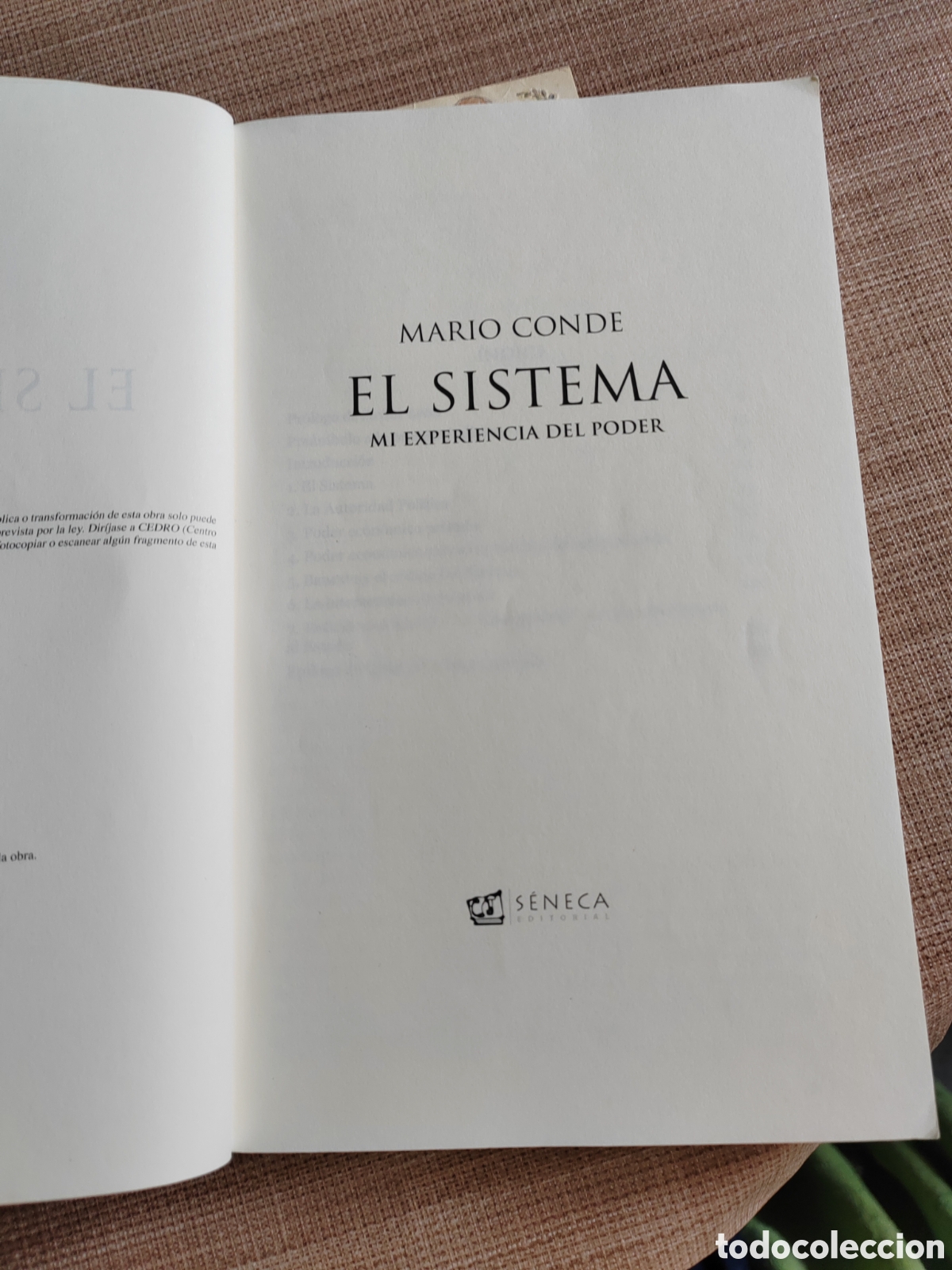 Libros: El sistema mi experiencias del poder - Foto 2