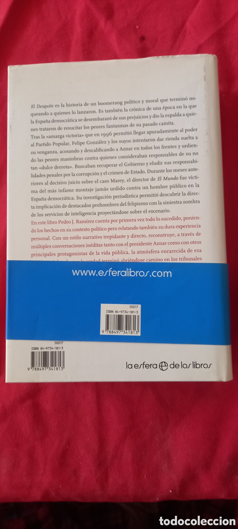 Libros: El desquite. Pedro J. Ram&iacute;rez. - Foto 2