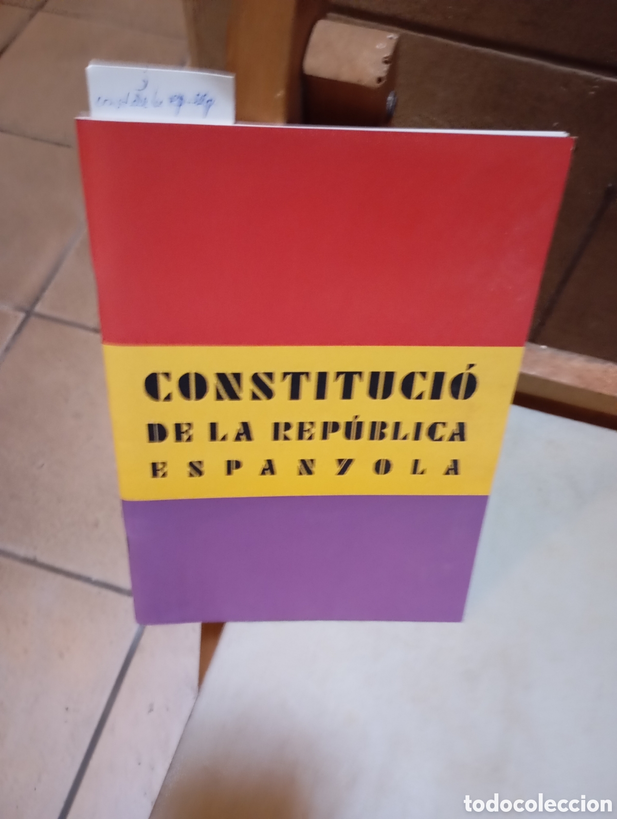 Libros: Constitucio de la republica espanyola. - Foto 1