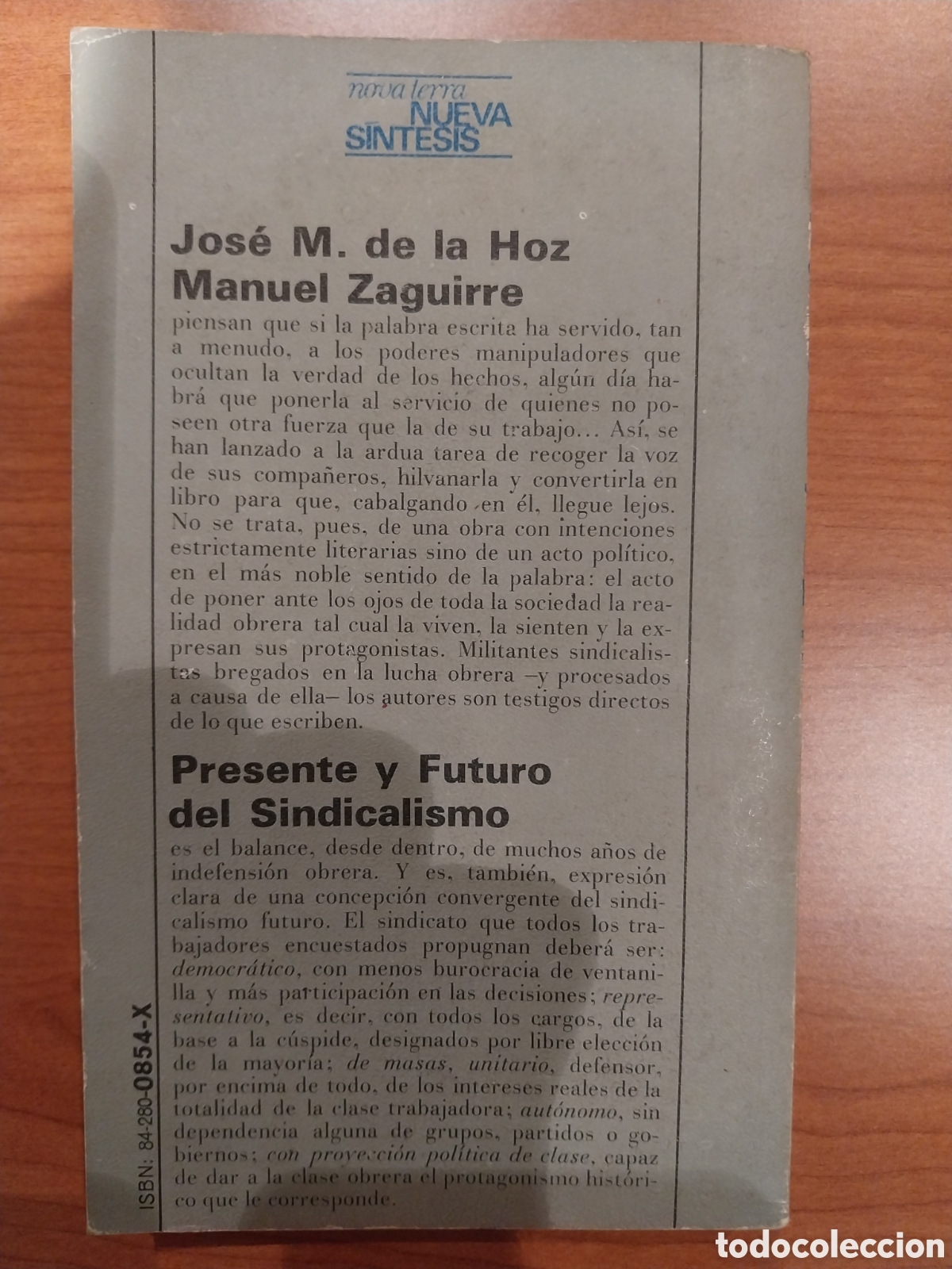 Libros: Libro &rdquo;Presente y Futuro del Sindicalismo&rdquo; - Foto 2