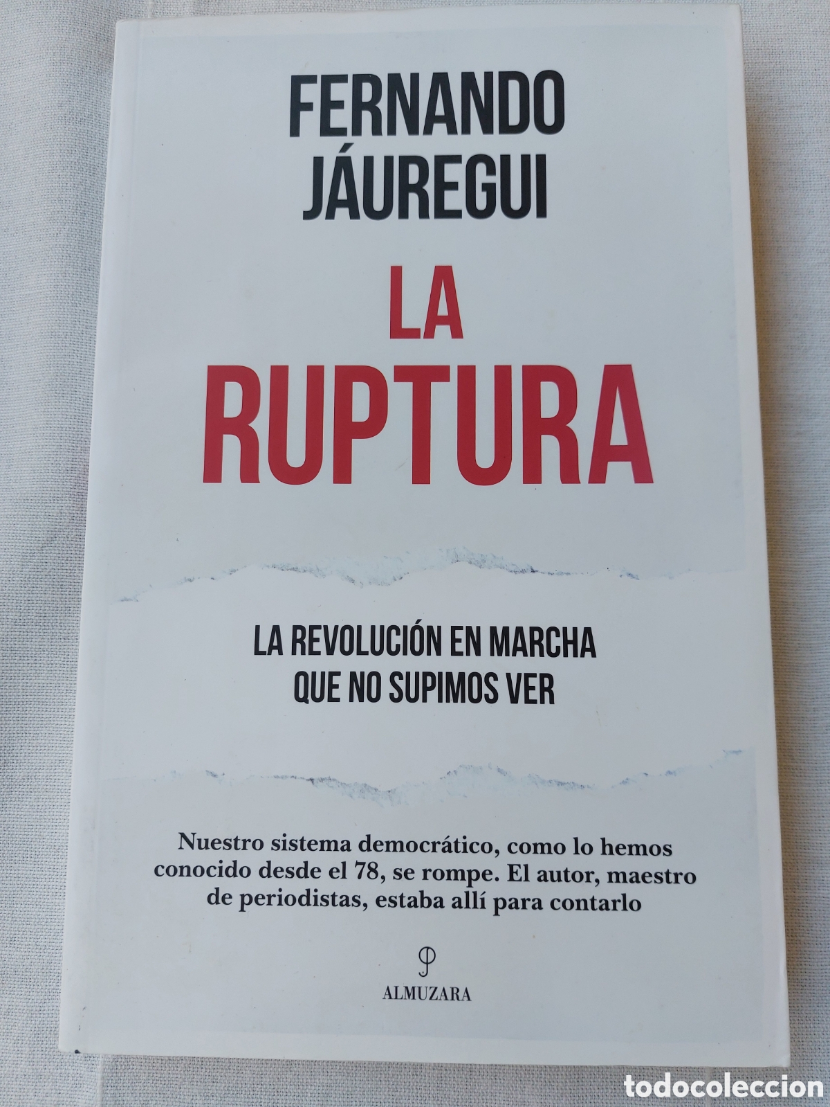 Libros: La ruptura. Fernando J&aacute;uregui