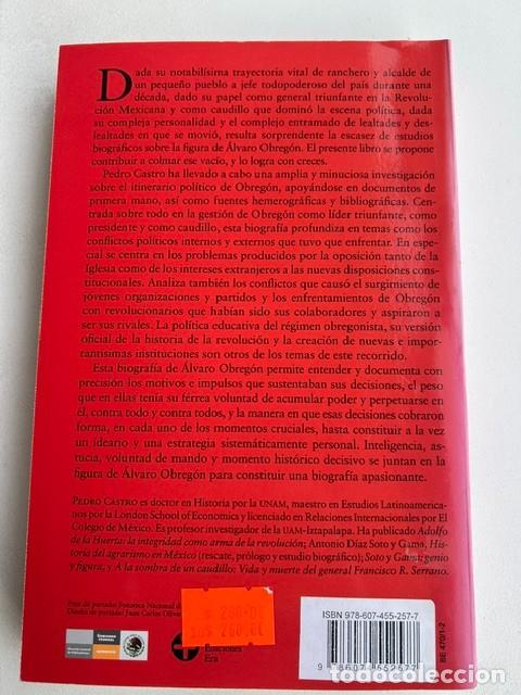 Libros: &Aacute;lvaro Obreg&oacute;n -Pedro Castro- - Foto 2