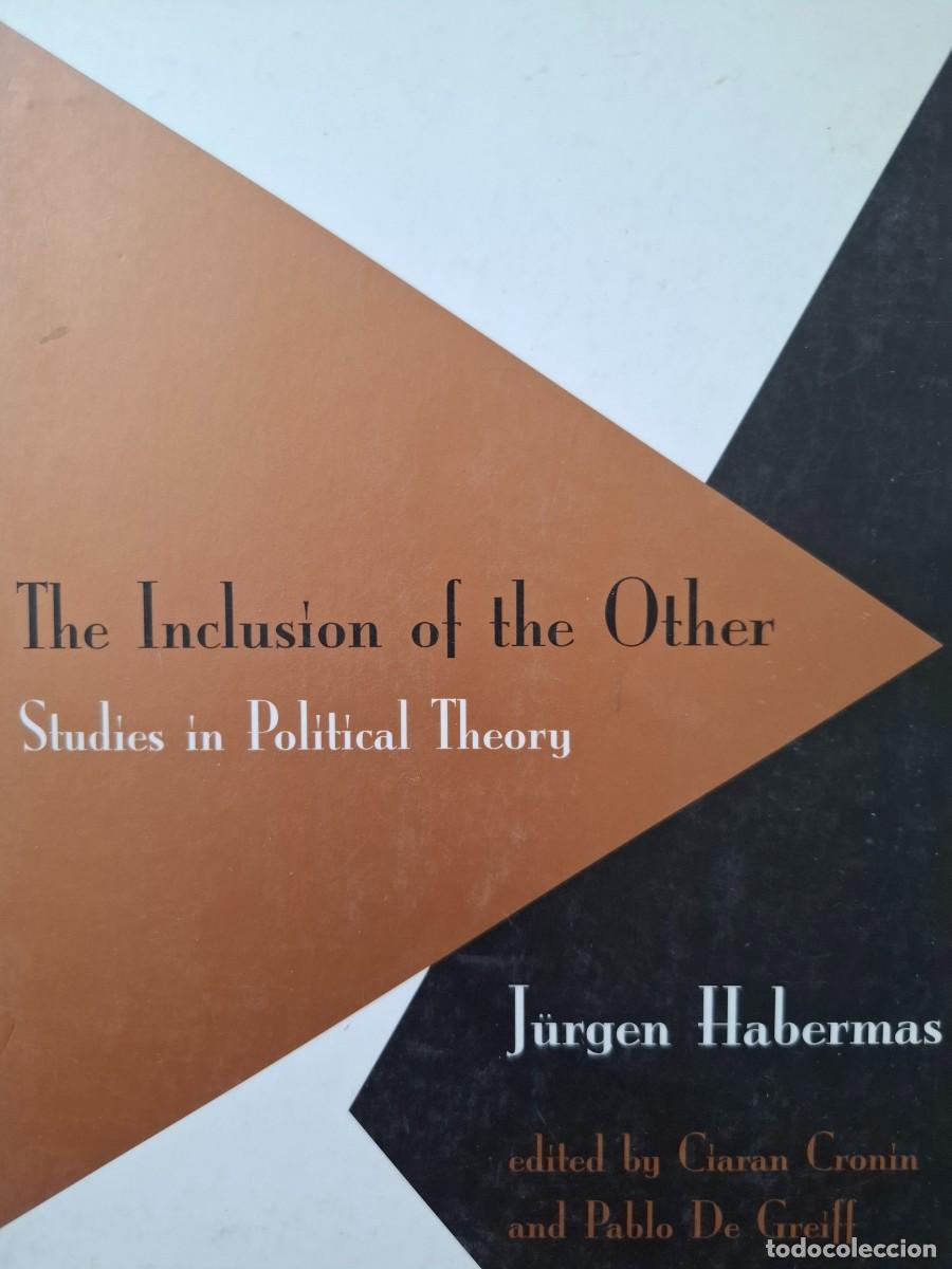 Libros: the inclusion of the other studies in political theory Jurgen Habermas