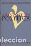 Libros: PU/3-Arist&oacute;teles. Pol&iacute;tica - Arist&oacute;teles