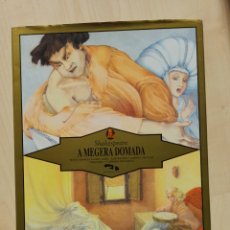 Libros: A MEGERA DOMADA. SHAKESPEARE. PORTUGUÉS. Lote 313685118