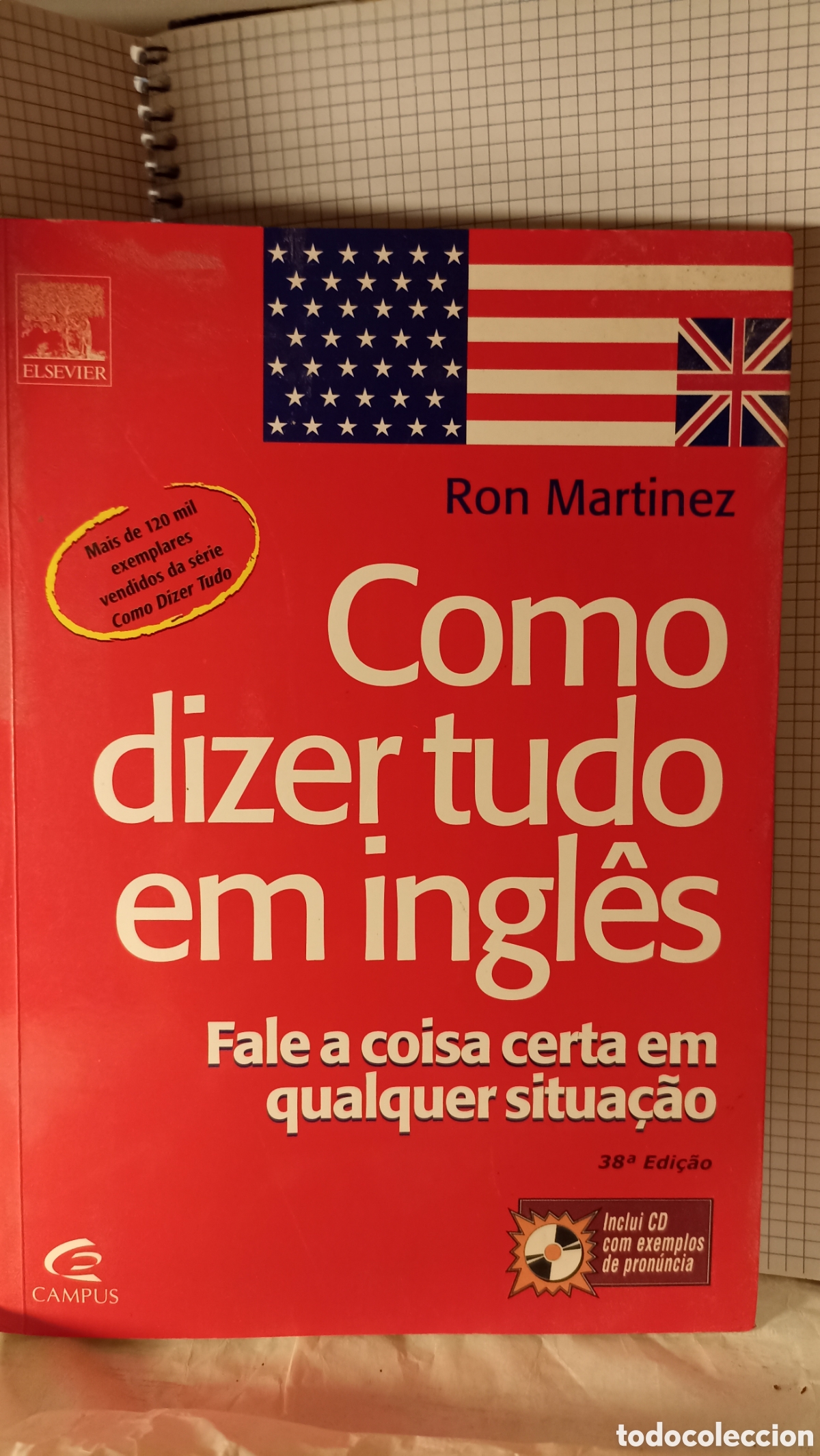 Libros: &rdquo;Como Dizer Tudo em Ingl&ecirc;s&rdquo; por Ron Martinez.plus CD