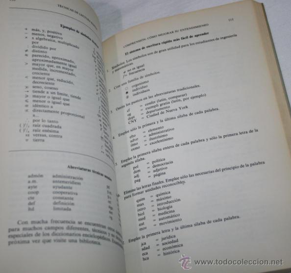 Libros: TECNICAS DE LECTURA RAPIDA, EDICIONES DEUSTO 1992, BIBLIOTECA DEUSTO DE DESARROLLO PERSONAL - Foto 2 - 47933354