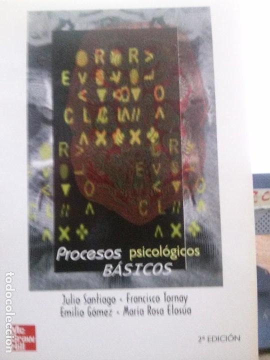 Libros: procesos psicologicos basicos , julio santiago, f.tornay, mcgrawhill - Foto 1