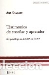Libros: Testimonios de ense&ntilde;ar y aprender - Diamant, Ana - Foto 2