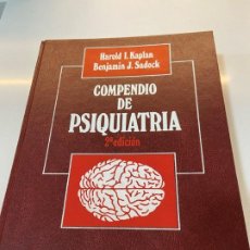 Libros: COMPENDIO DE PSIQUIATRIA (KAPLAN Y SADOCK). Lote 195566432