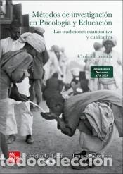 Libros: M&eacute;todos de investigaci&oacute;n en Psicolog&iacute;a y Educaci&oacute;n - Le&oacute;n,Orfelio G.;Montero,Ignacio