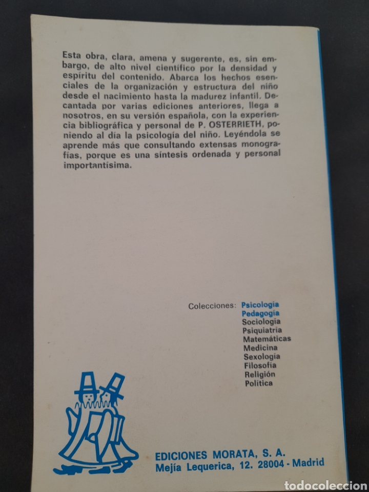 Libros: Psicolog&iacute;a infantil. P. Osterrieth - Foto 2