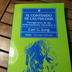 Libros: EL CONTENIDO DE LAS PSICOSIS PSICOGÉNESIS DE LAS ENFERMADADES MENTALES 2 CARL G. JUNG PAIDOS. Lote 356533350