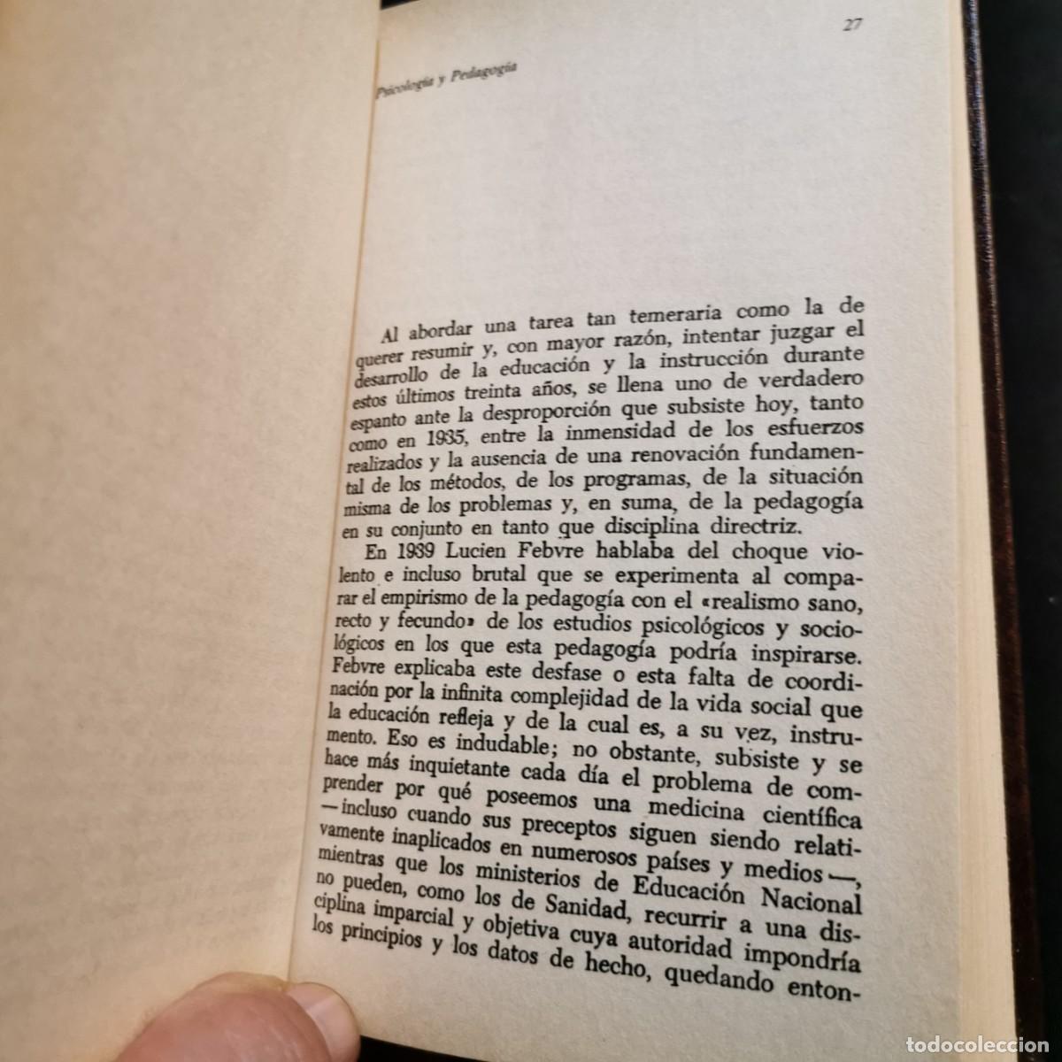 Libros: ⚜️ #14. IMPECABLE. Jean Piaget. Sarpe 1983 - Foto 7