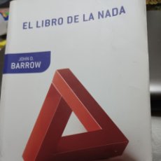 Libros: BARIBOOK 126 EL LIBRO DE LA NADA JOHN DE BARROW DRAKONTOS BOLSILLO. Lote 400573014