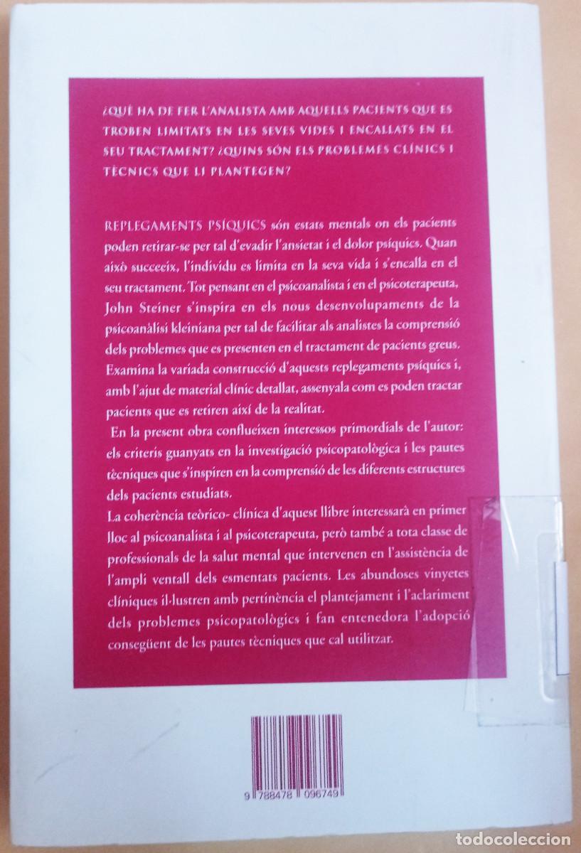 Libros: REPLEGAMENTS PSIQUICS STEINER, JOHN - Foto 2