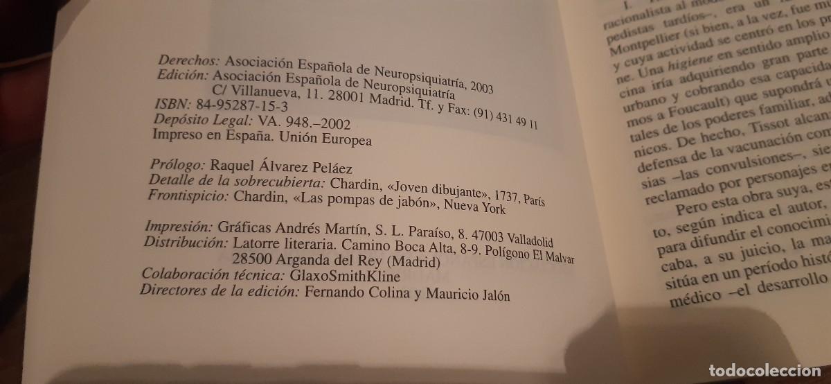 Libros: Samuel-Auguste Tissot - El onanismo - Foto 2