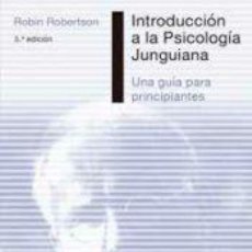 Libros: INTRODUCCIÓN A LA PSICOLOGÍA JUNGUIANA (N.E.) - ROBERTSON, ROBIN