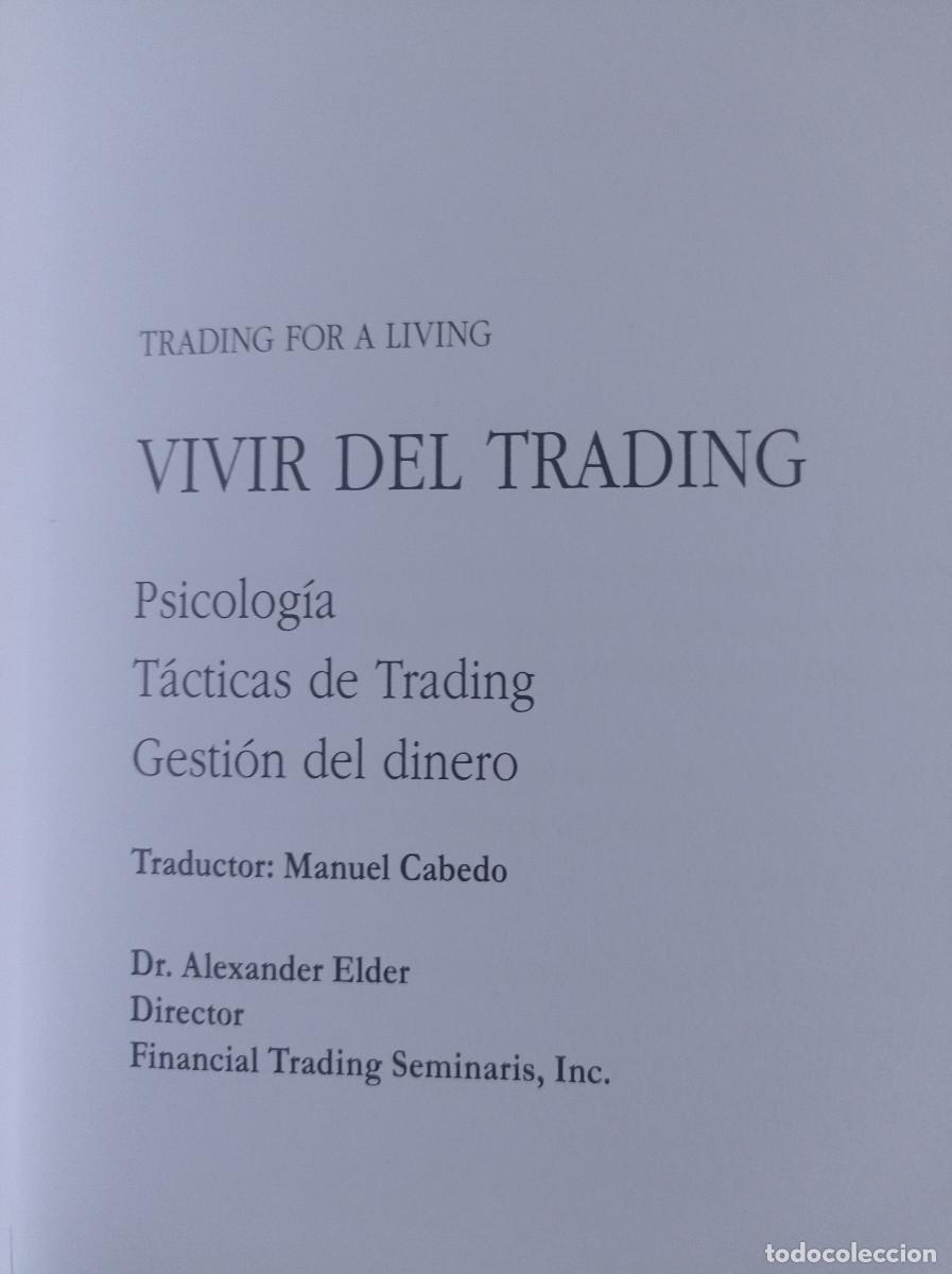 Libros: Vivir Del Trading Alexander Elder - Foto 5